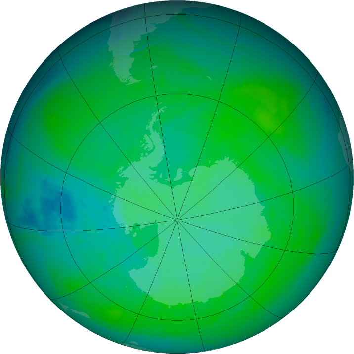 Ozone Map 1983-12-23